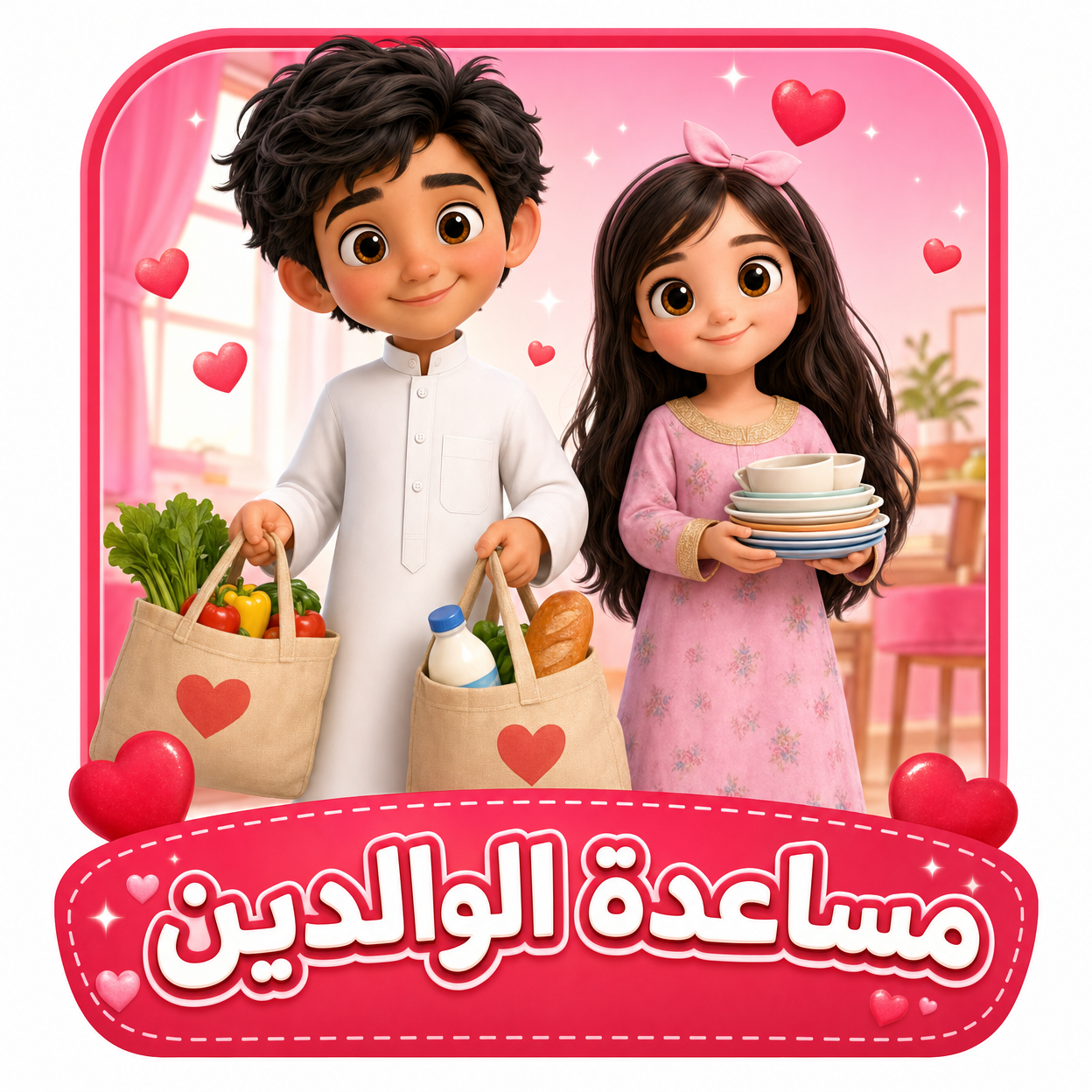 مساعدة الوالدين